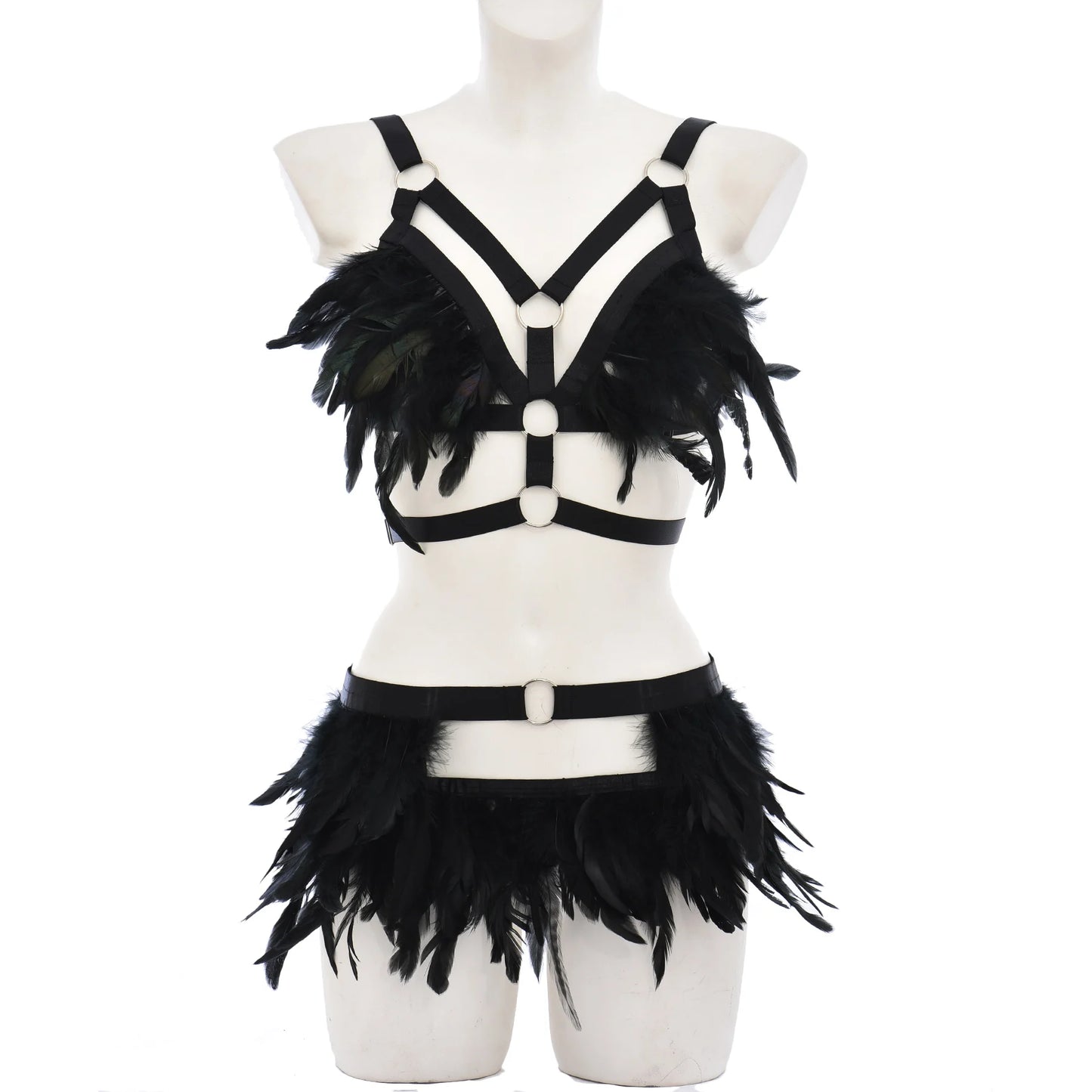 Edgy Cutout Harness
