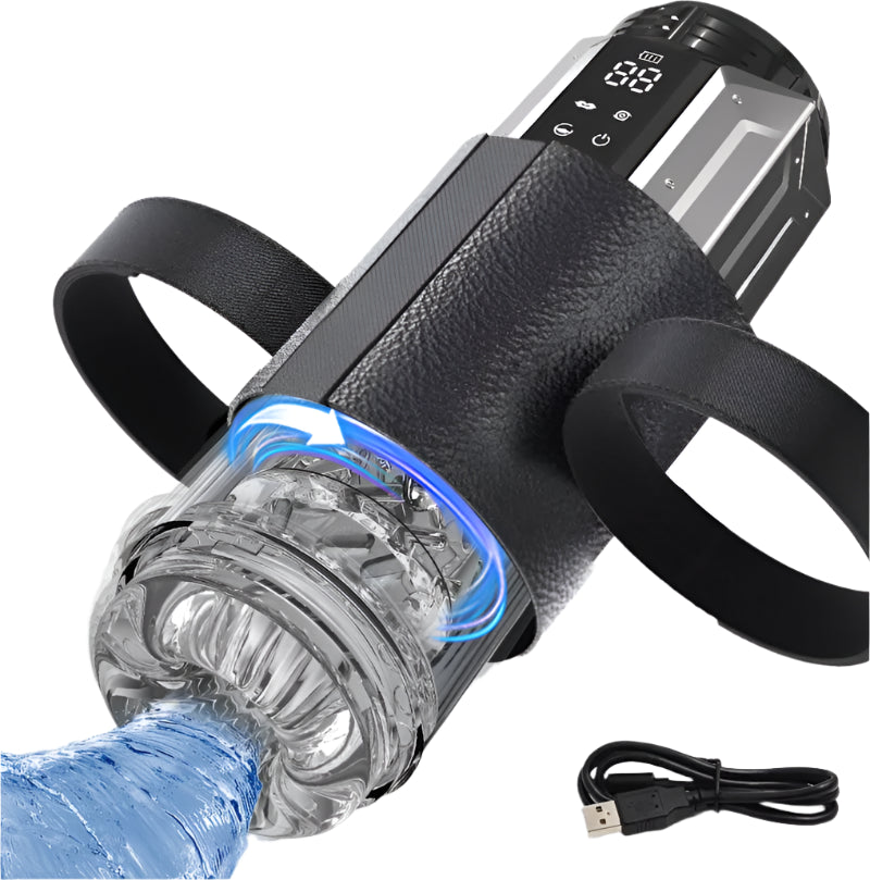 Automatic Masturbator Cup - Telescopic Rotation