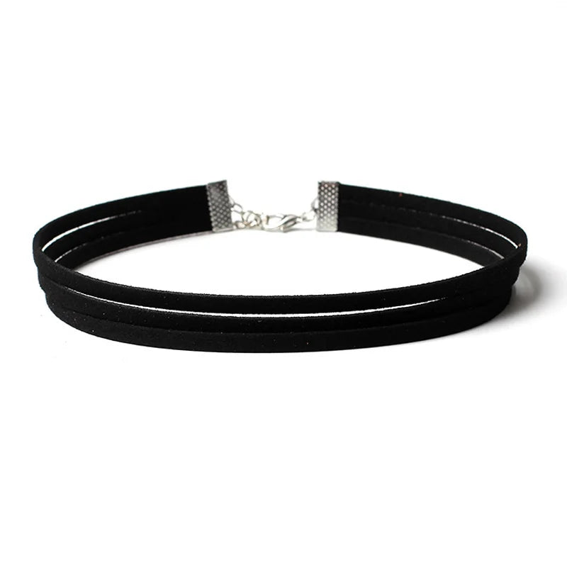Premium Handcrafted Leather Choker Necklace
