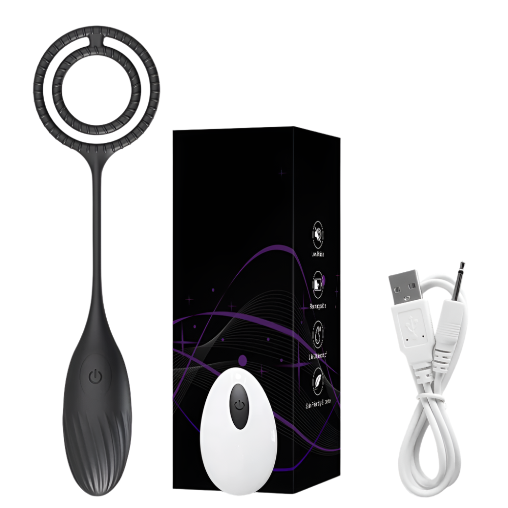 Prostate Vibrator Cock Ring - Remote Control Sex Toy