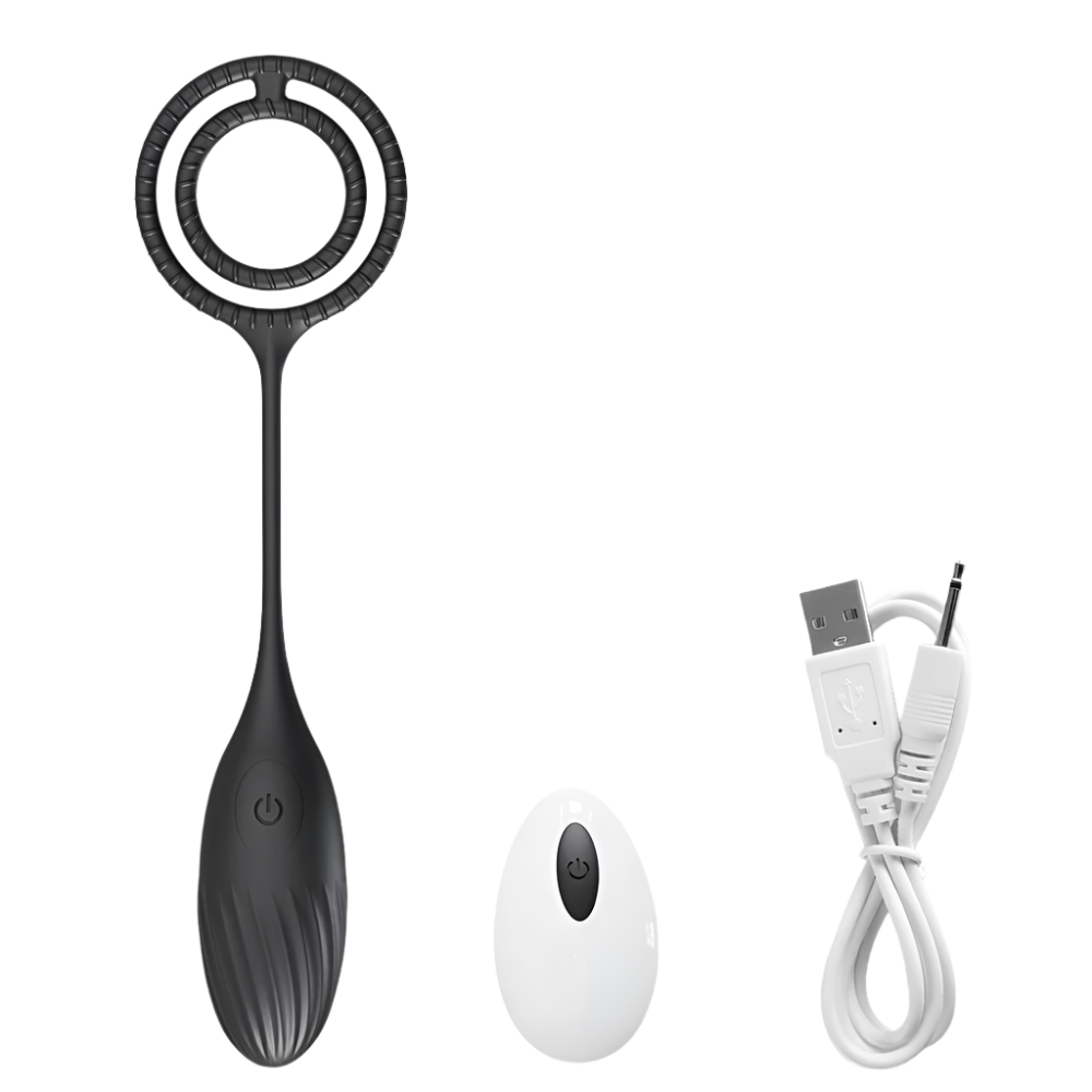 Prostate Vibrator Cock Ring - Remote Control Sex Toy