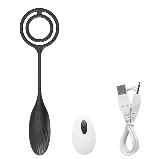 Prostate Vibrator Cock Ring - Remote Control Sex Toy