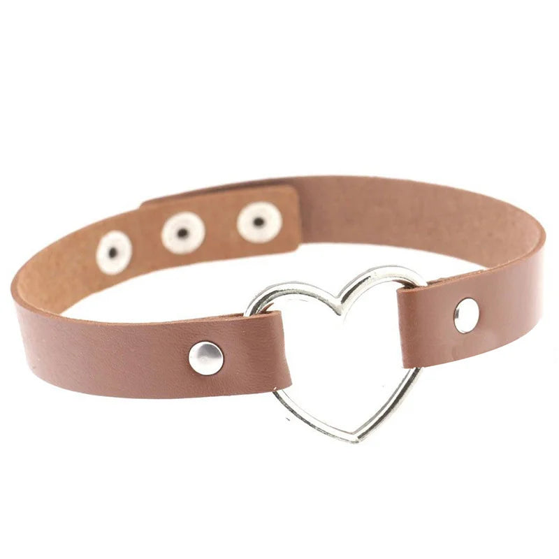 Premium Handcrafted Leather Choker Necklace