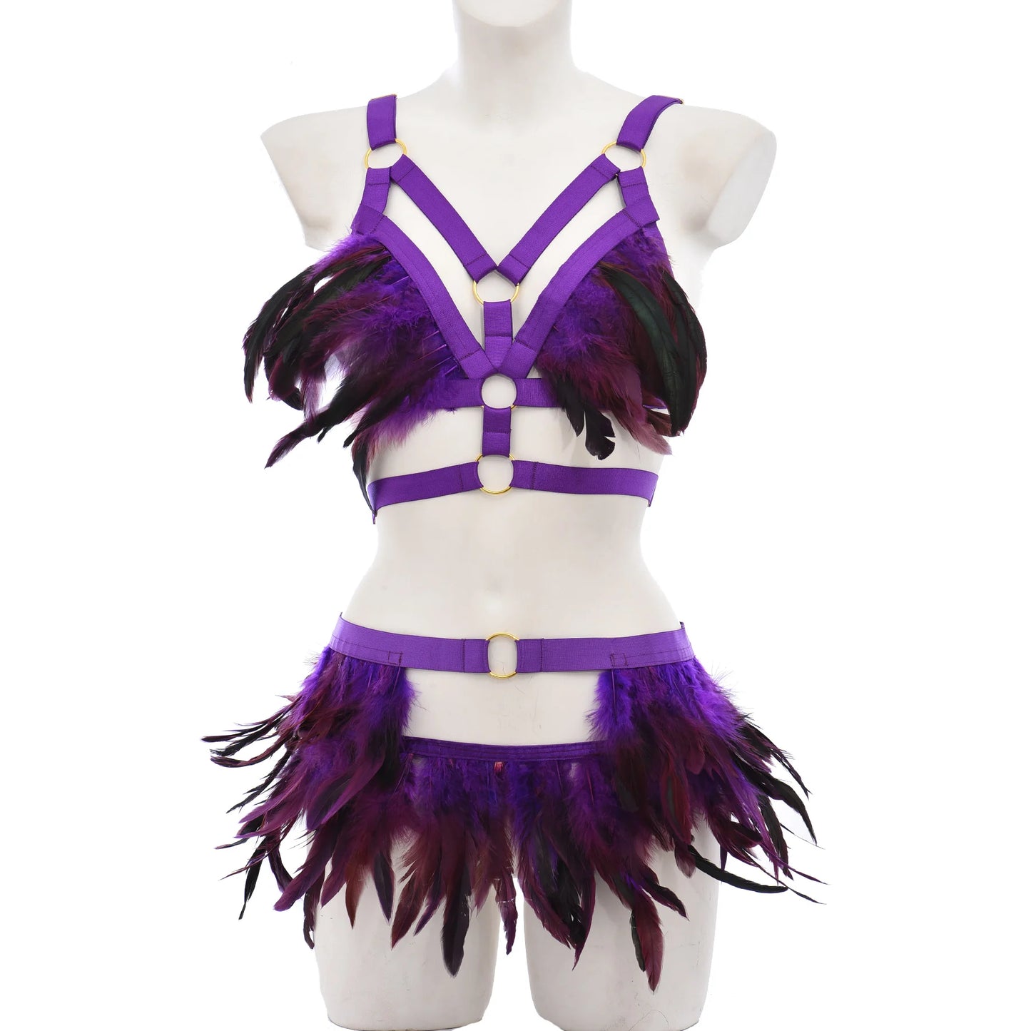 Edgy Cutout Harness