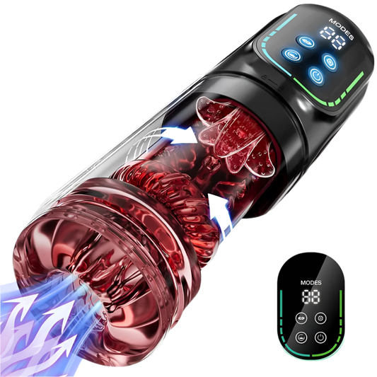 Automatic Masturbator Cup - Telescopic Rotation