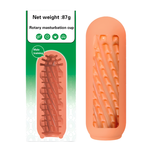 Male Masturbator Cup - TPE Cock Training Sex Toy