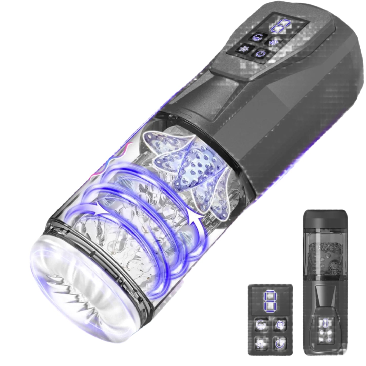 Automatic Masturbator Cup - Telescopic Rotation