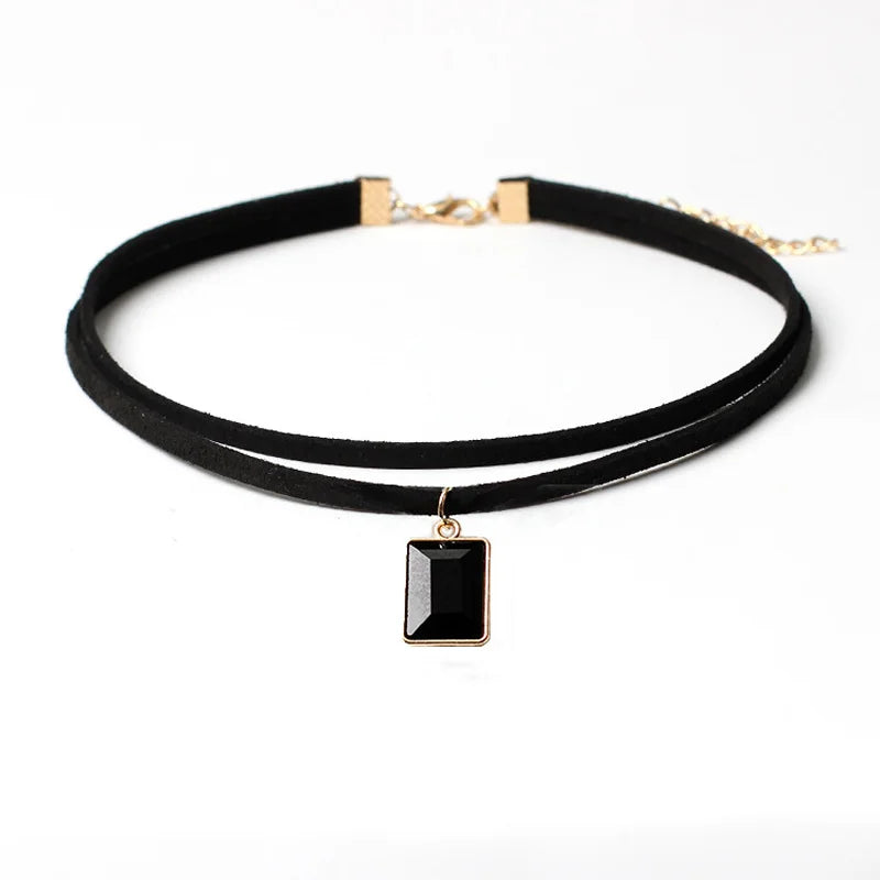 Premium Handcrafted Leather Choker Necklace