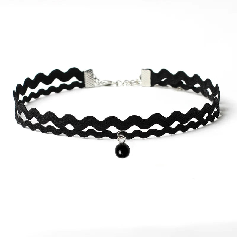 Premium Handcrafted Leather Choker Necklace