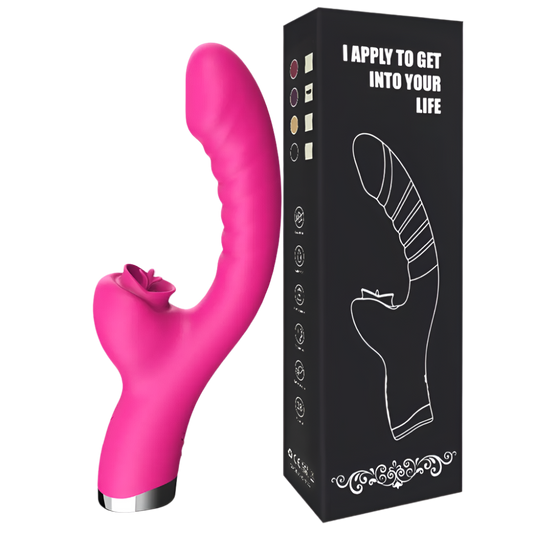 Sensual Tongue Vibrator for Intimate Pleasure