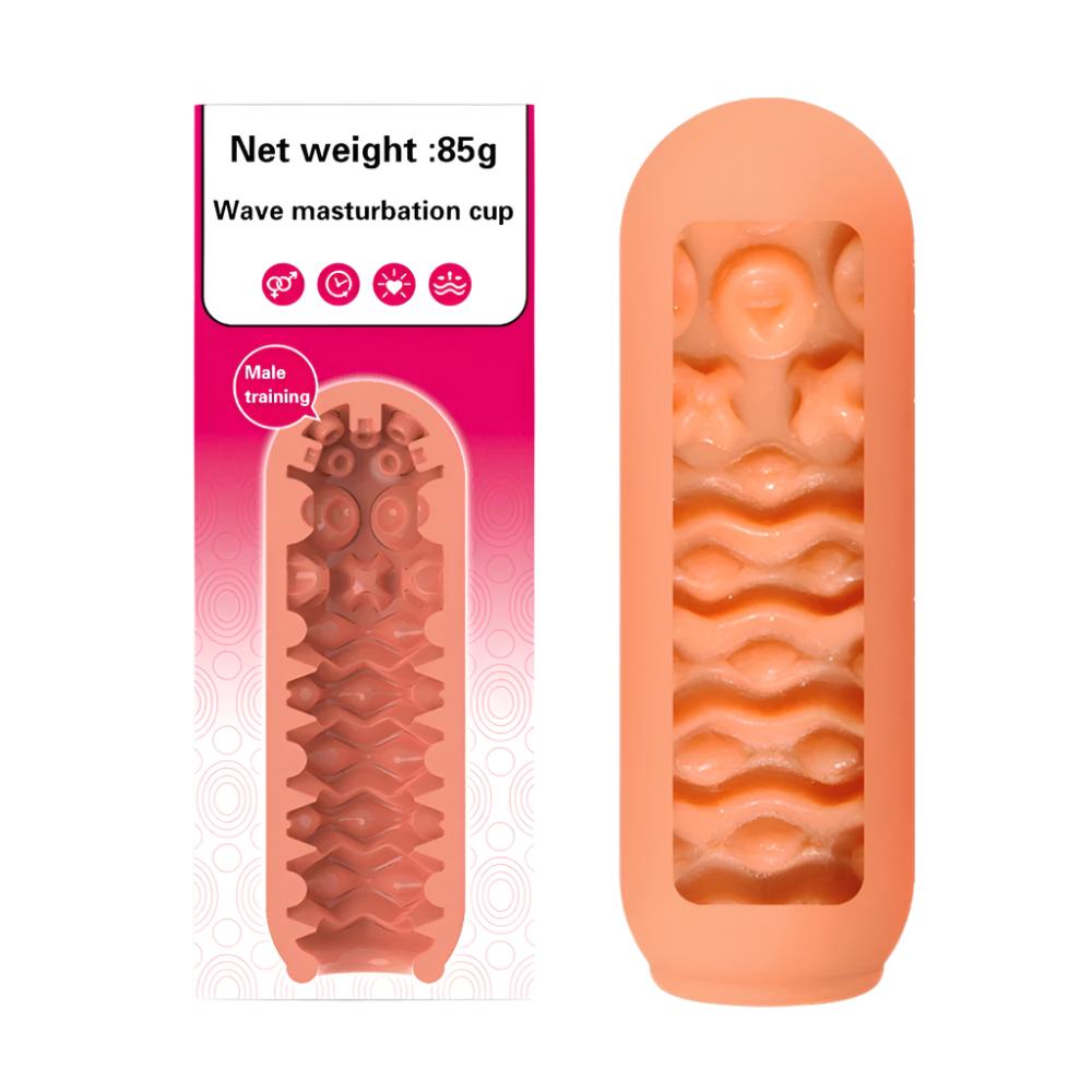 Male Masturbator Cup - TPE Cock Training Sex Toy