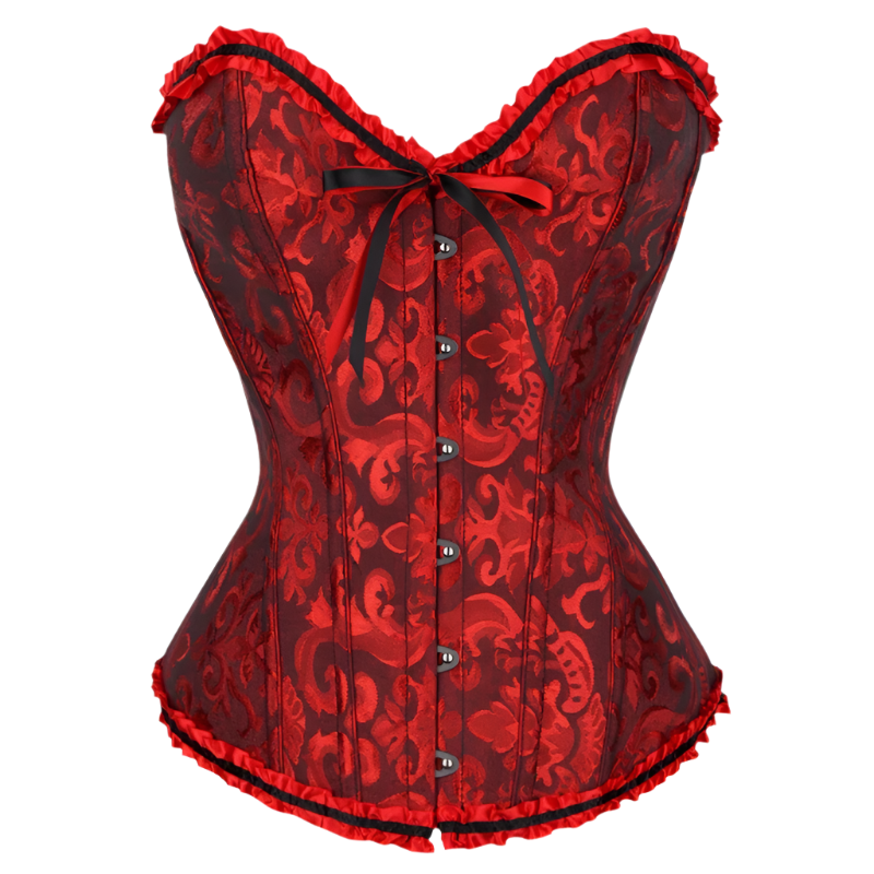 Elegant Floral Lace Corset for Intimate Occasions