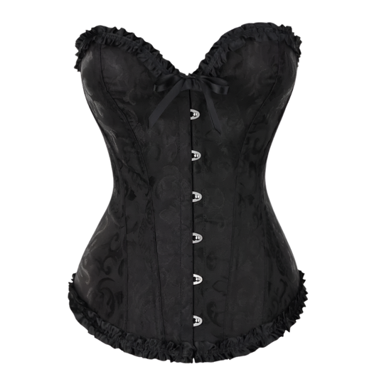 Elegant Floral Lace Corset for Intimate Occasions