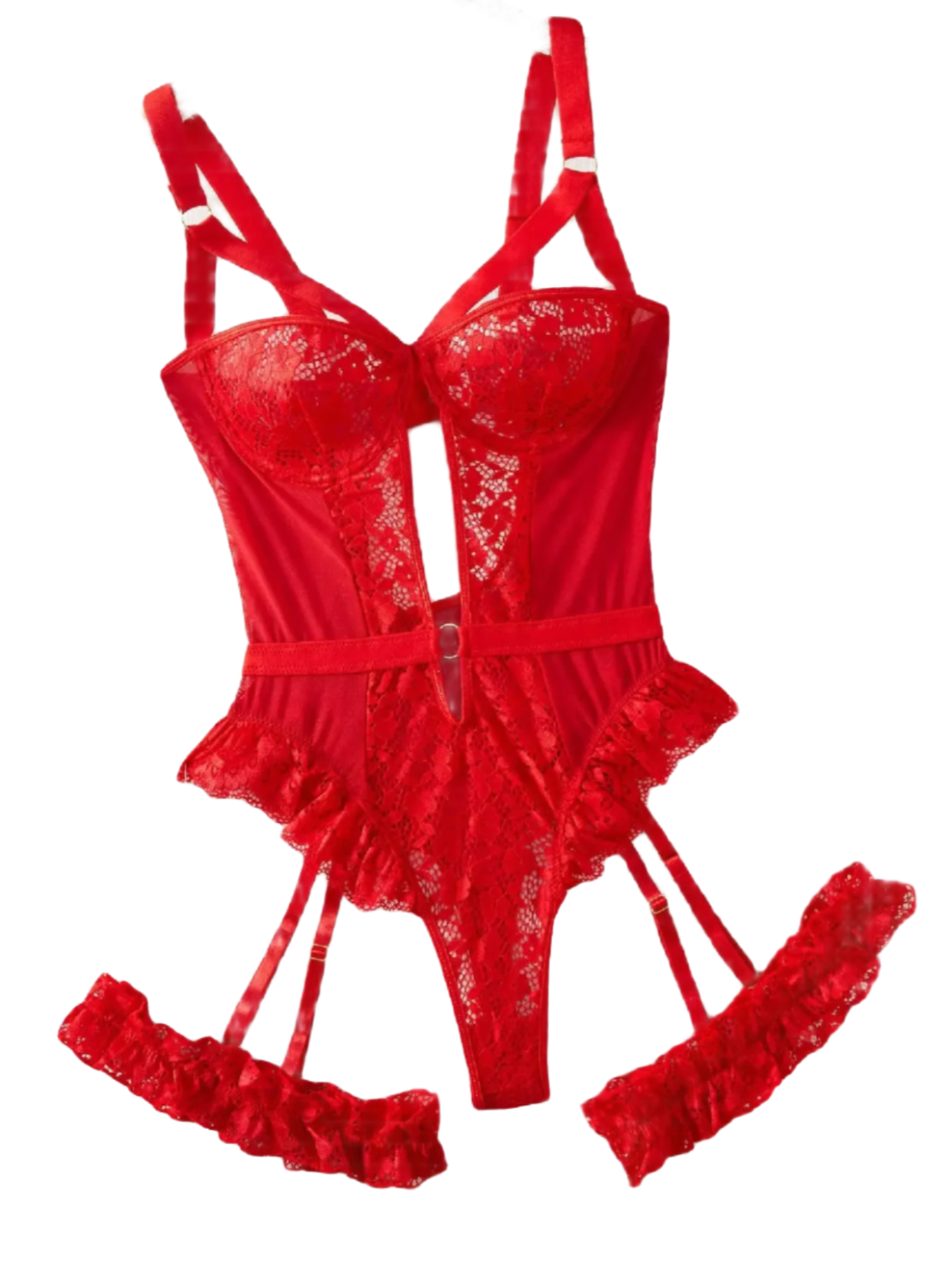 Floral Lace Lingerie Set