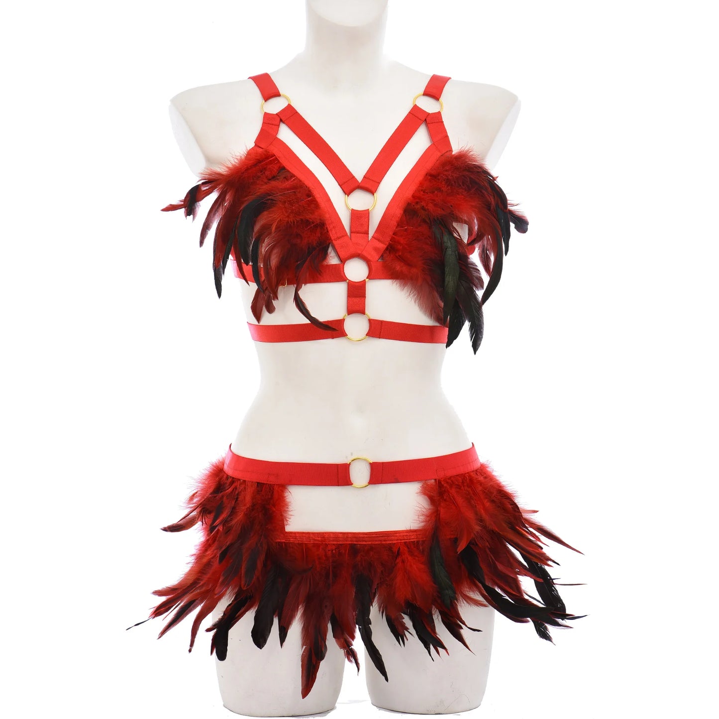 Edgy Cutout Harness