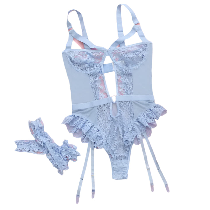 Floral Lace Lingerie Set