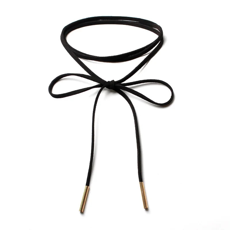 Premium Handcrafted Leather Choker Necklace