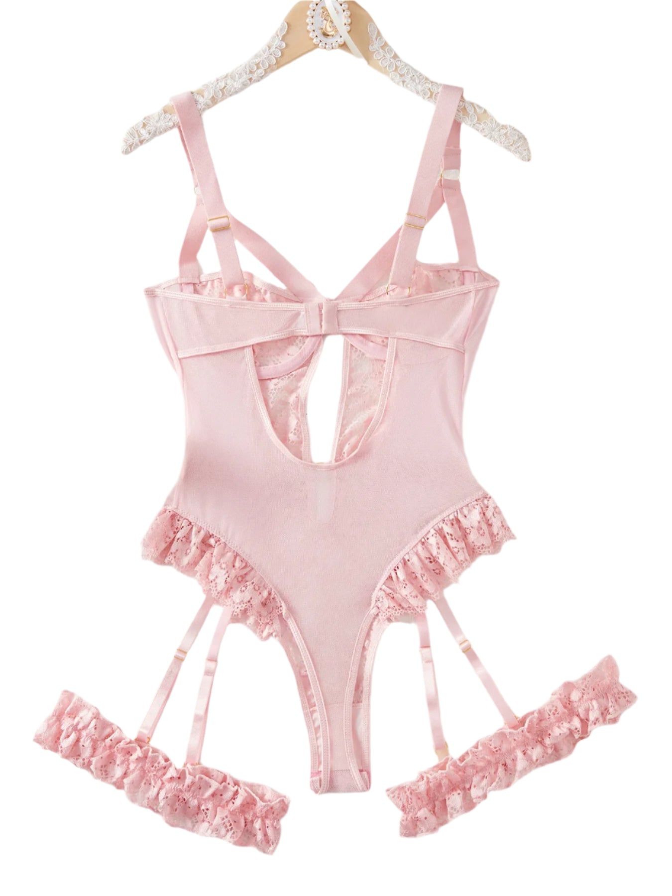 Floral Lace Lingerie Set