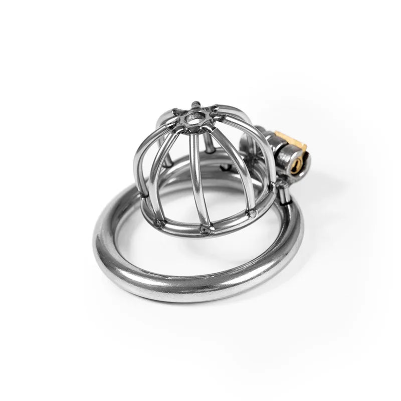 Stainless Steel Chastity Device - Male Cock Cage