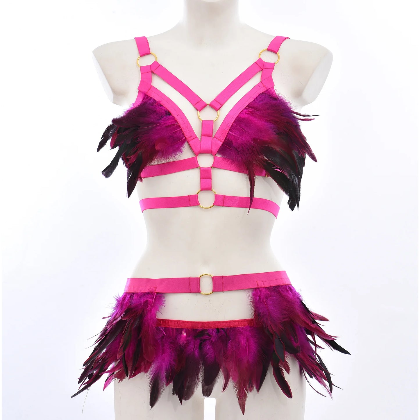 Edgy Cutout Harness