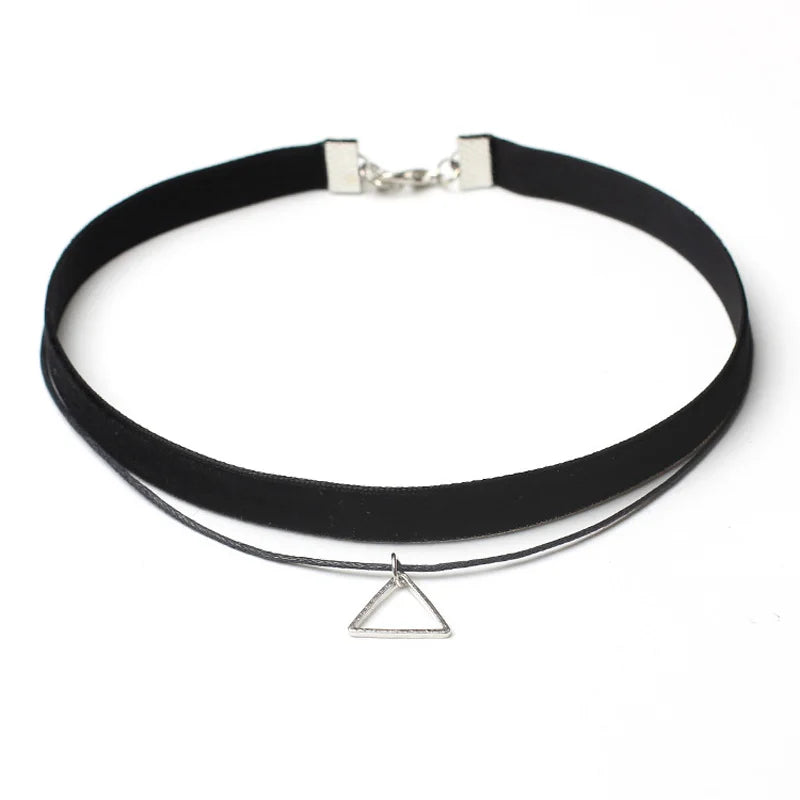 Premium Handcrafted Leather Choker Necklace
