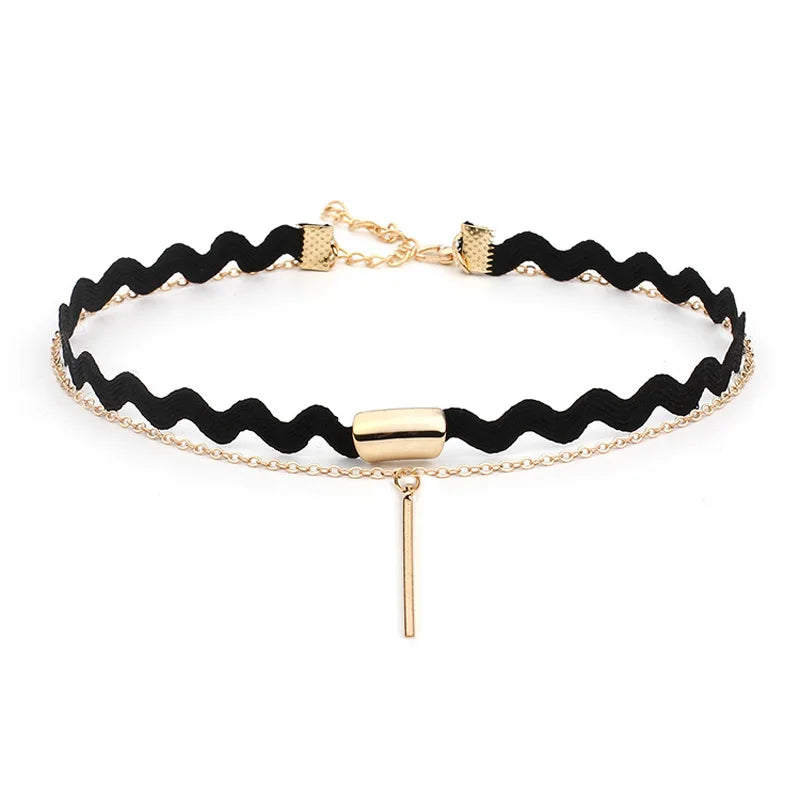 Premium Handcrafted Leather Choker Necklace
