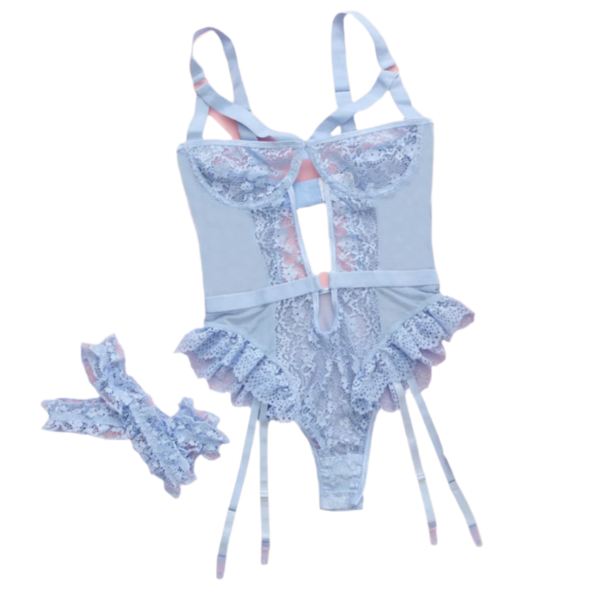 Floral Lace Lingerie Set