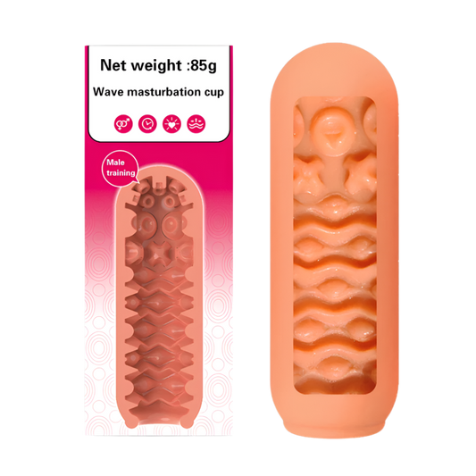 Male Masturbator Cup - TPE Cock Training Sex Toy