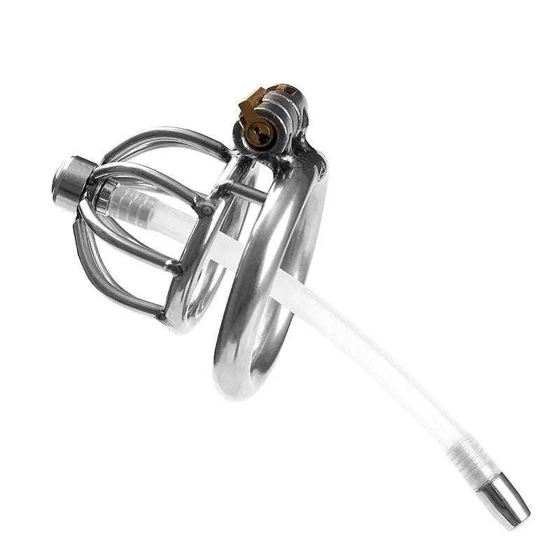 Stainless Steel Chastity Device - Male Cock Cage