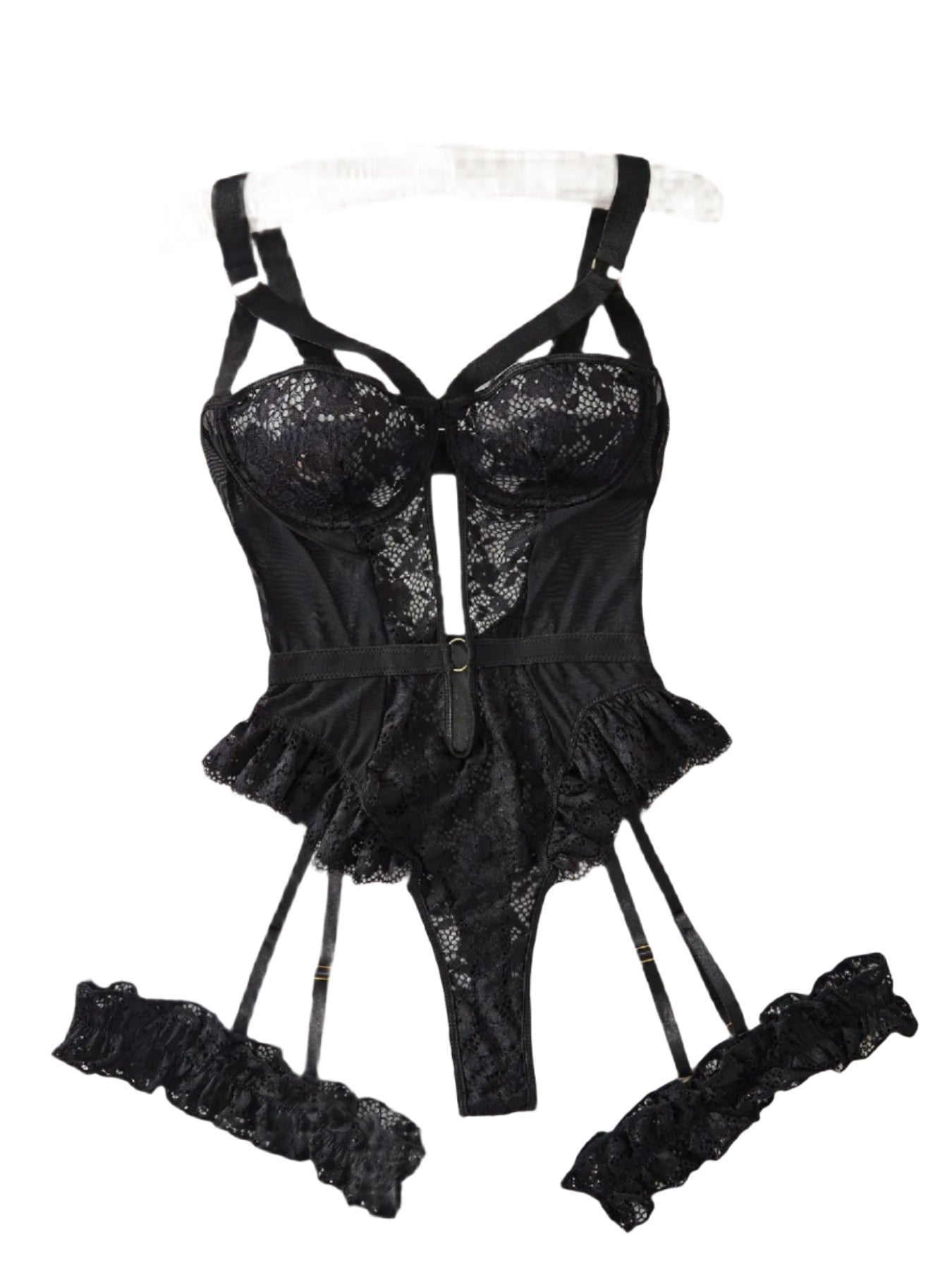 Floral Lace Lingerie Set